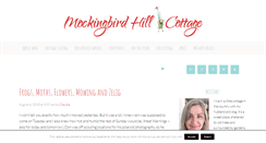 Desktop Screenshot of mockingbirdhillcottage.com