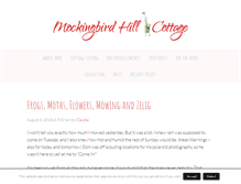 Tablet Screenshot of mockingbirdhillcottage.com